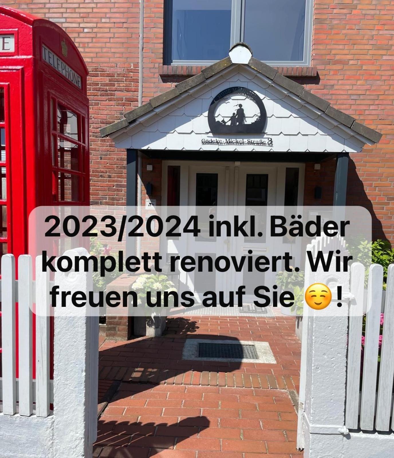 Appartamento Huus Moevchen Borkum Esterno foto